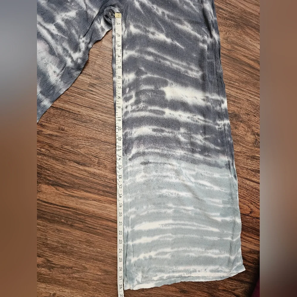 Young Fabulous & Broke Wide Leg Pants Size XS Grey & White - Picture 4 of 11